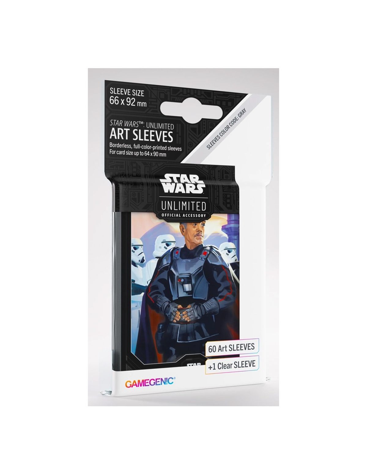 Star Wars Unlimited Art Sleeves, Moff Gideon - 60 stk - plastiklommer - Gamegenic