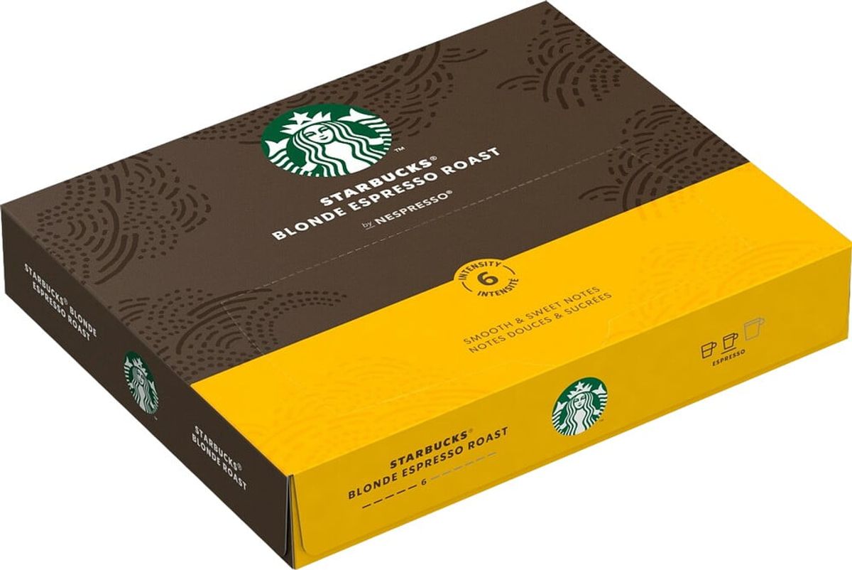 Starbucks - Blonde Espresso Roast (50 stk) - Kapsler til Nespresso Pro