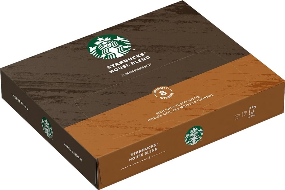 Starbucks - House Blend (50 stk) - Kapsler til Nespresso Pro