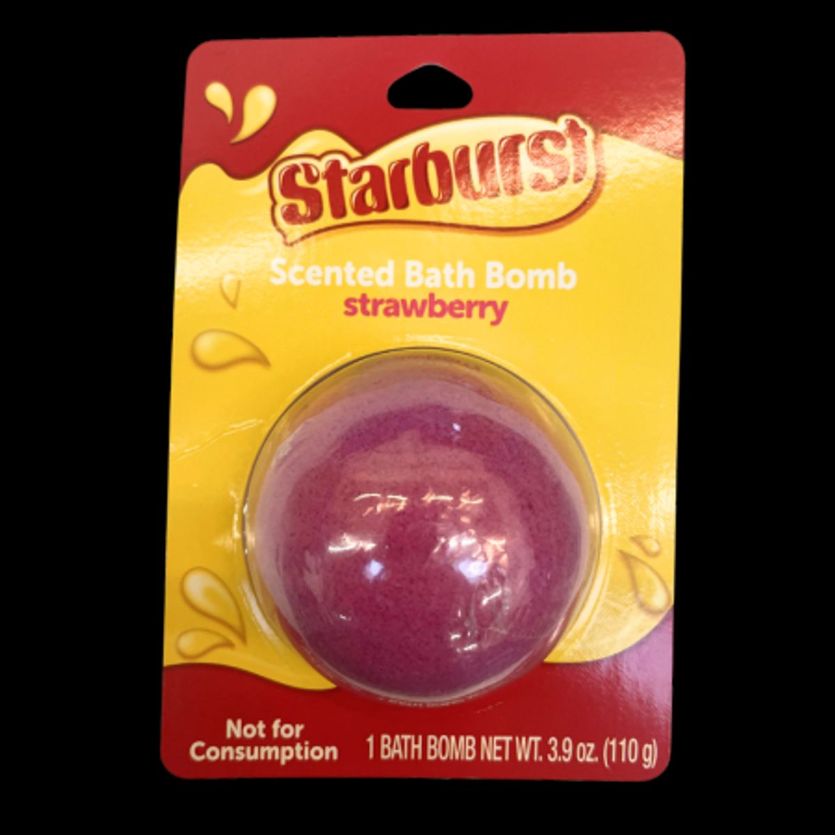 Starburst Strawberry Bath Bomb - 1 stk.