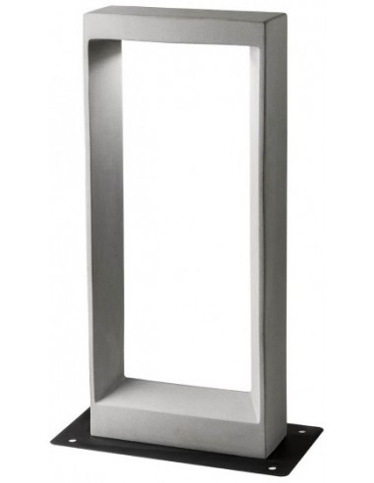 STARK Bedlampe i aluminium og beton H65 cm 1 x 8W SMD LED - Betongrå