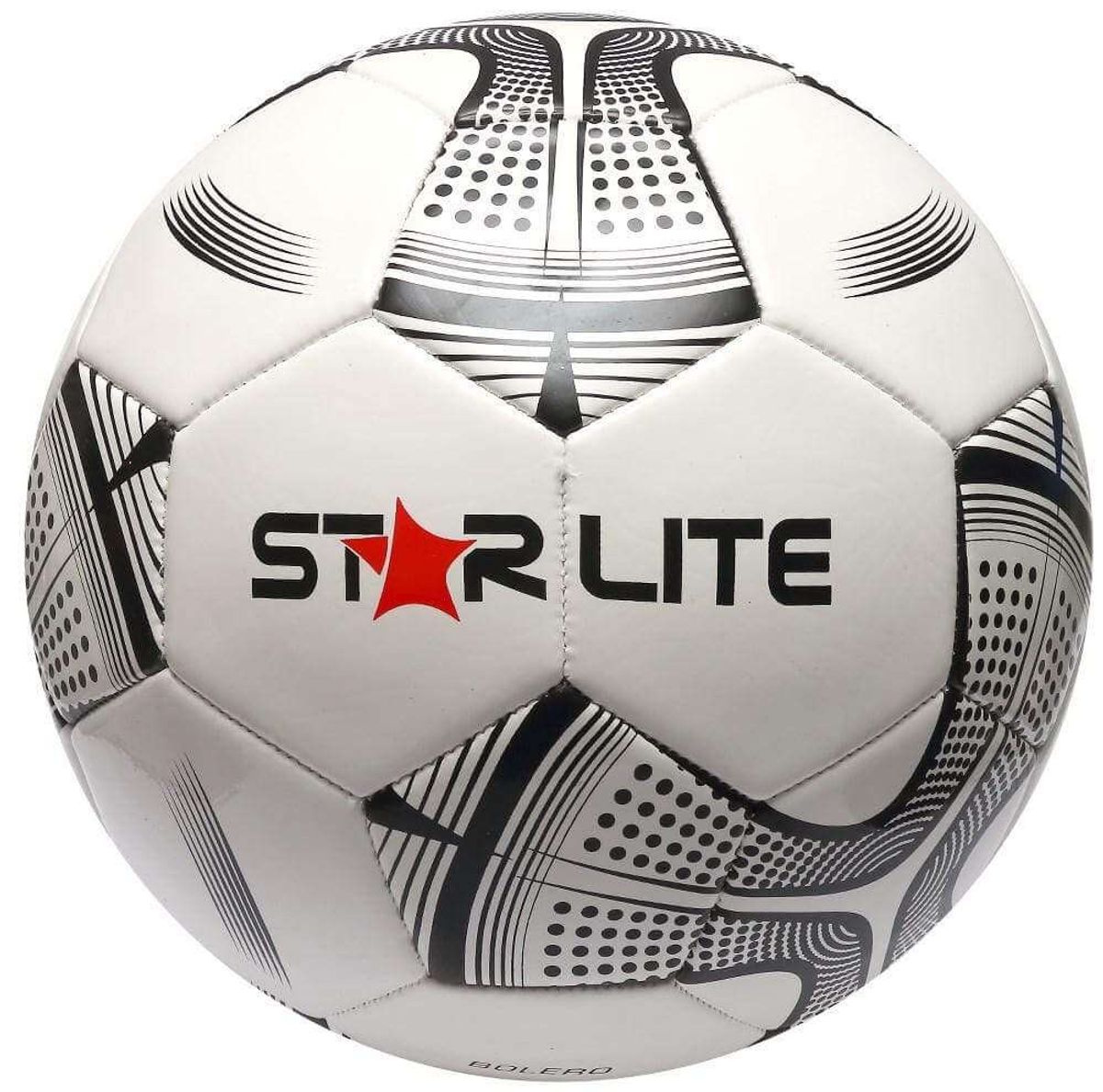 Starlite fodbold hvid - str. 3, 4 og 5, 3