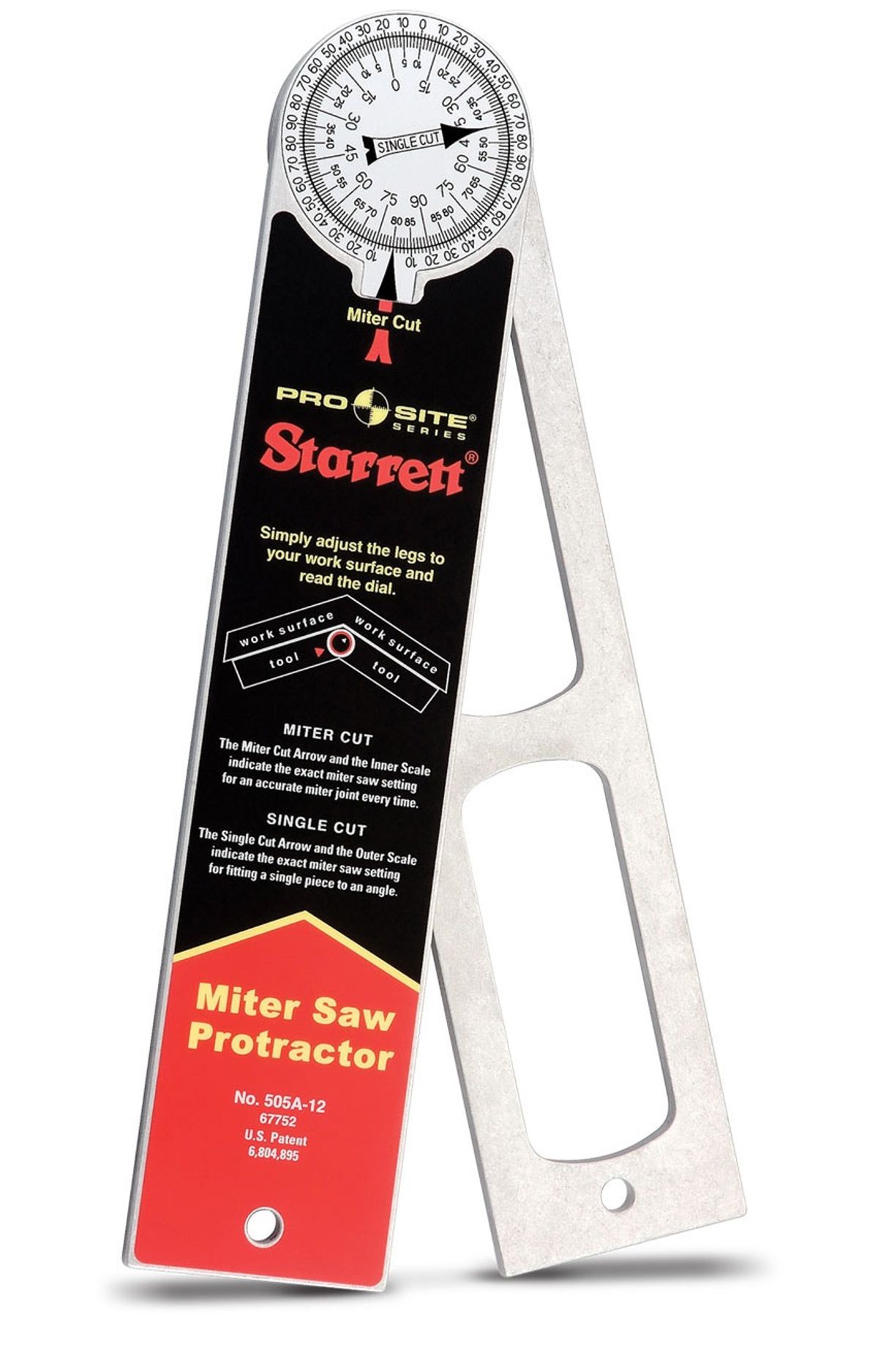 Starrett Gardmåler 505A-12 300mm - Aluminium