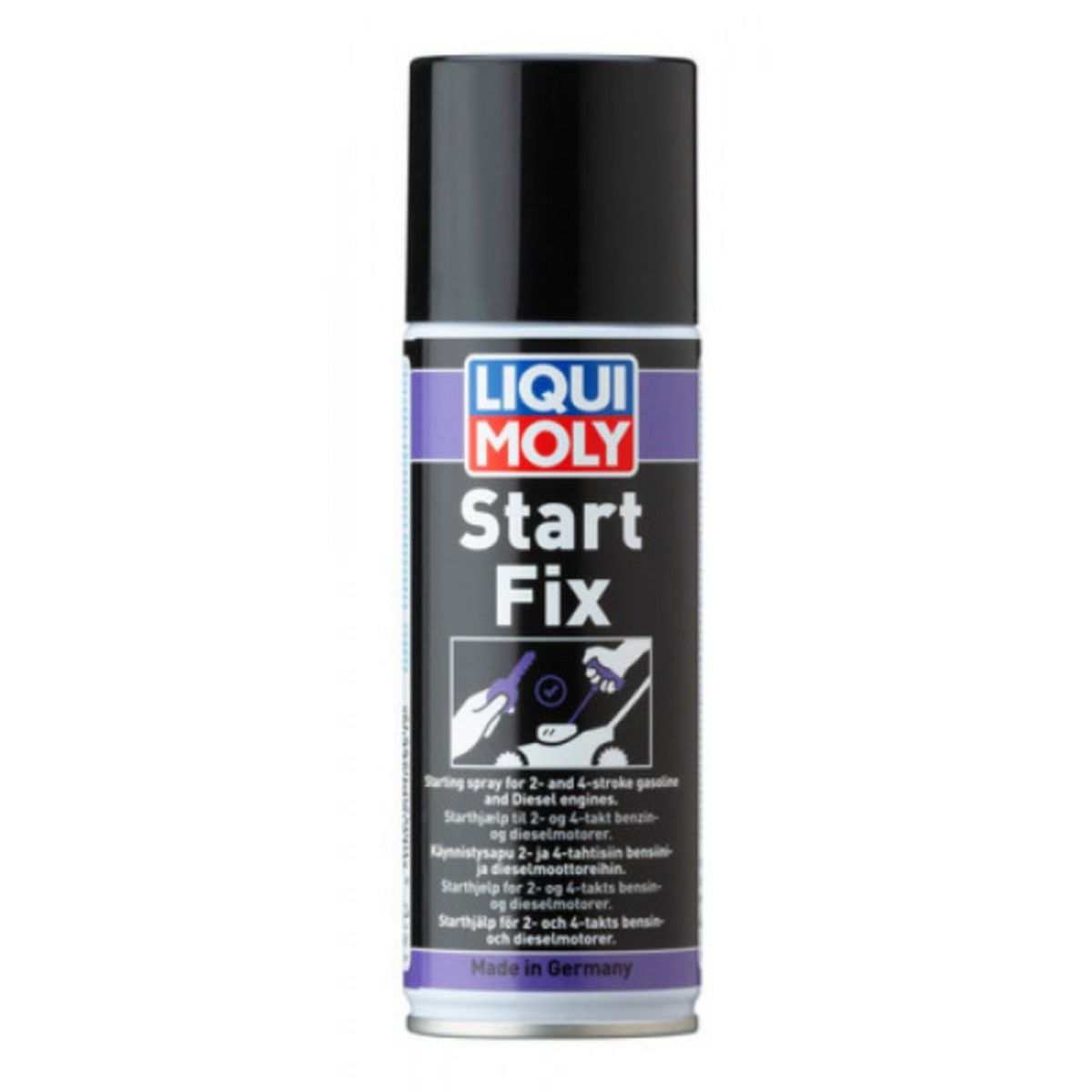 Startfix, starthjælp til 2-takt & 4-takts motorer, fra Liqui Moly, 200ml