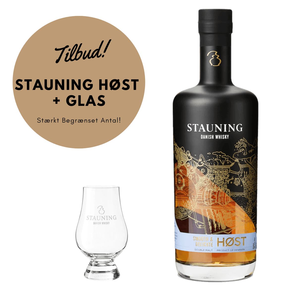 Stauning Whisky Høst + Glas