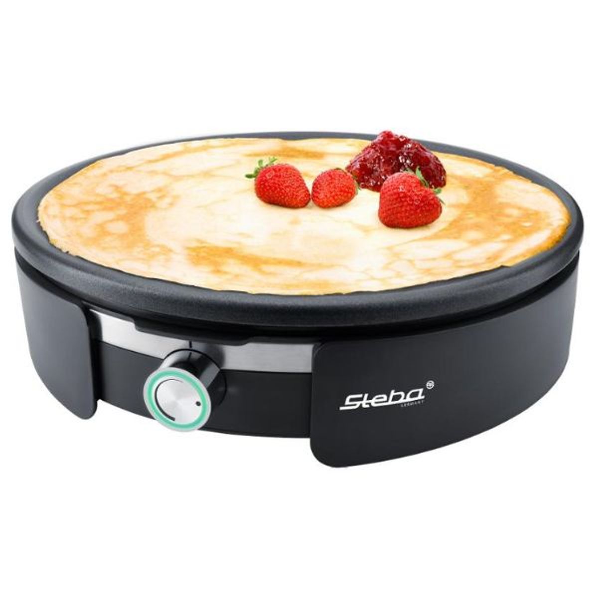 Steba Crepe Maker Xxl 35 Cm Stål/sort