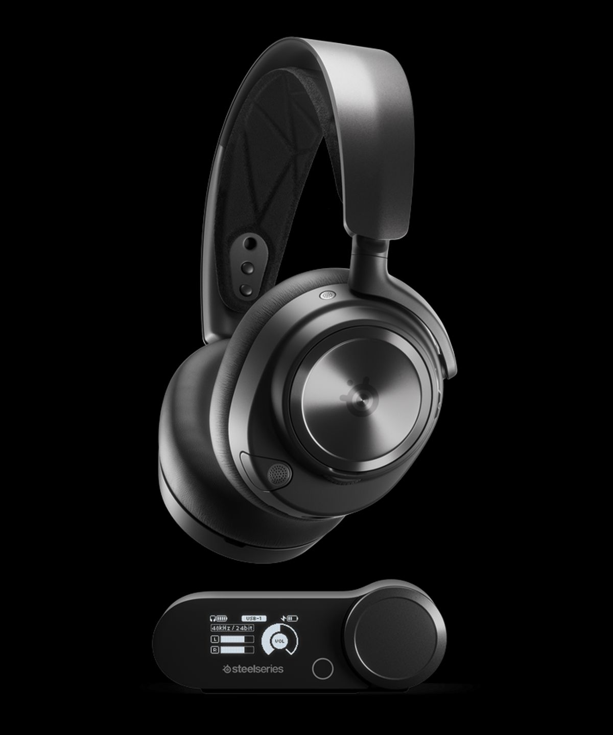 Steelseries - Arctis Nova Pro Trådløs - Gaming Headset - Sort