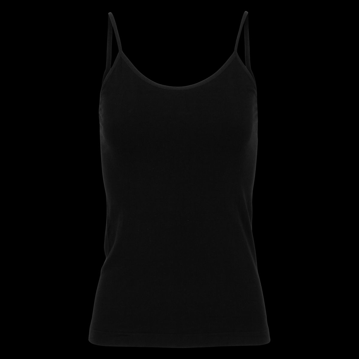 Steenholt Alison Dame Top i bambus - Black - 2XL/3XL