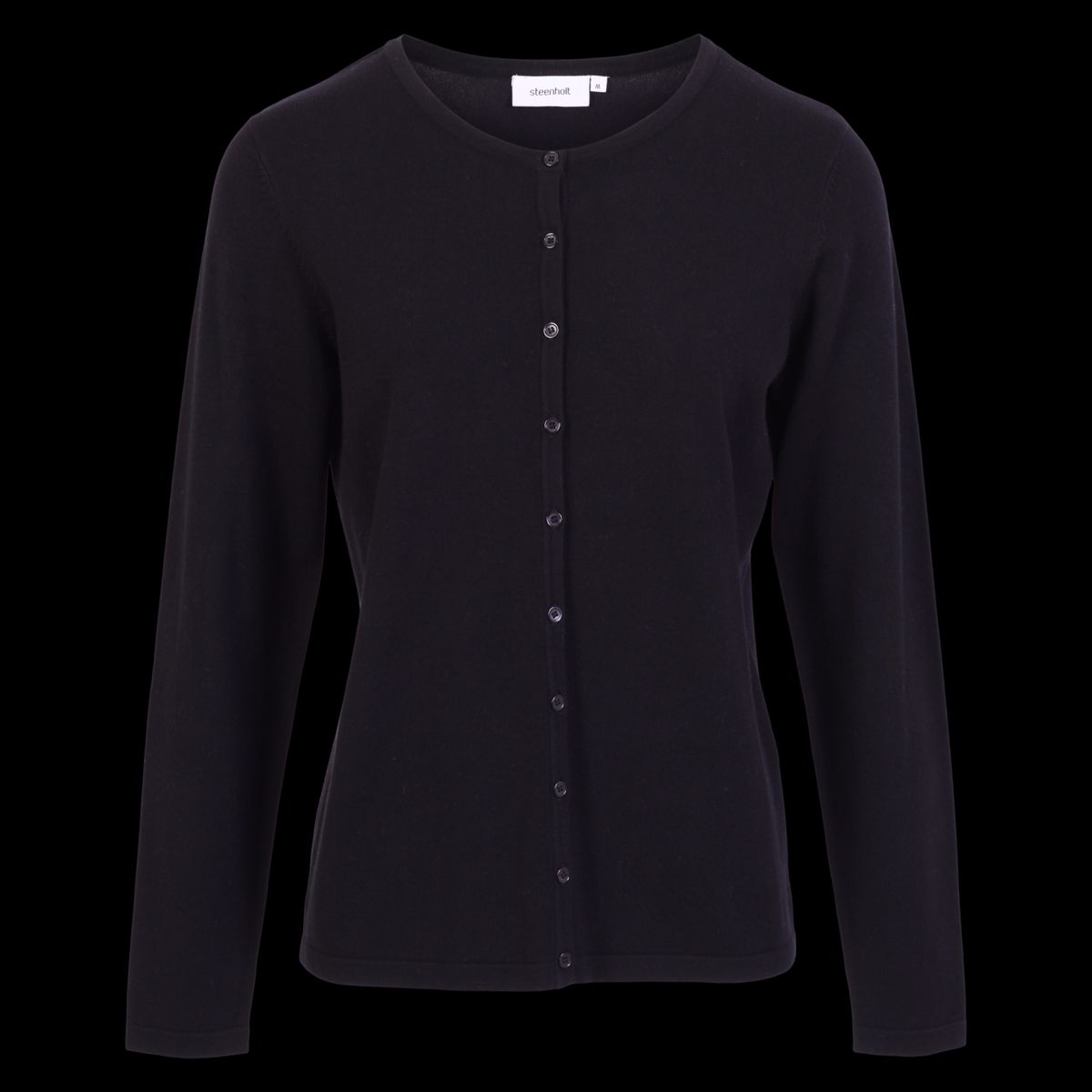 Steenholt Cava Dame Cardigan - Black - 2XL