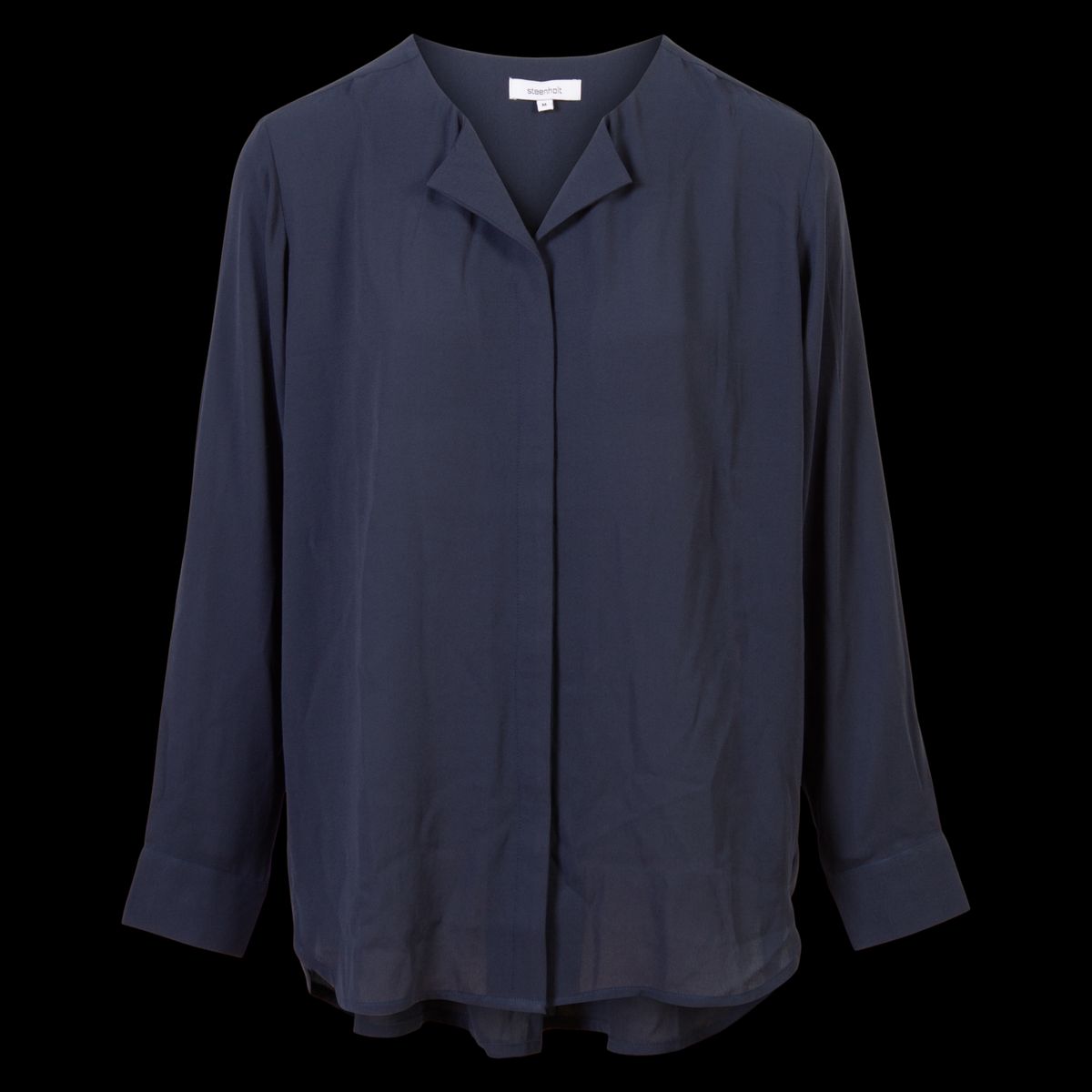 Steenholt Clara Dame Bluse - Navy - 44