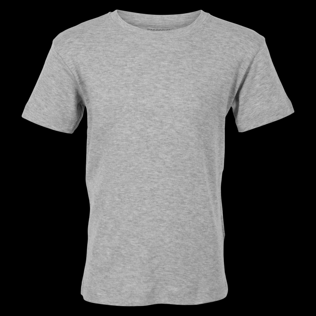 Steenholt Clark Drenge T-shirt - Light Grey - 110/116