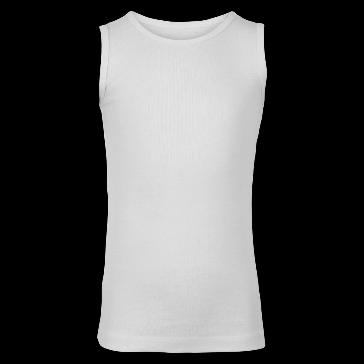 Steenholt Clark Drenge Tanktop - White - 110/116