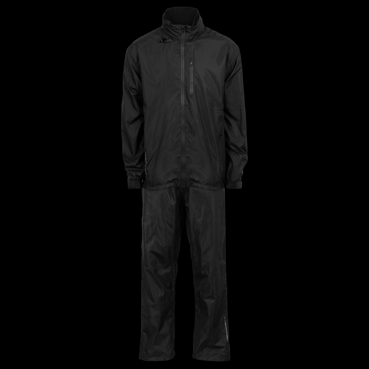 Steenholt Fjord Herre Regnsæt - Black - 2XL