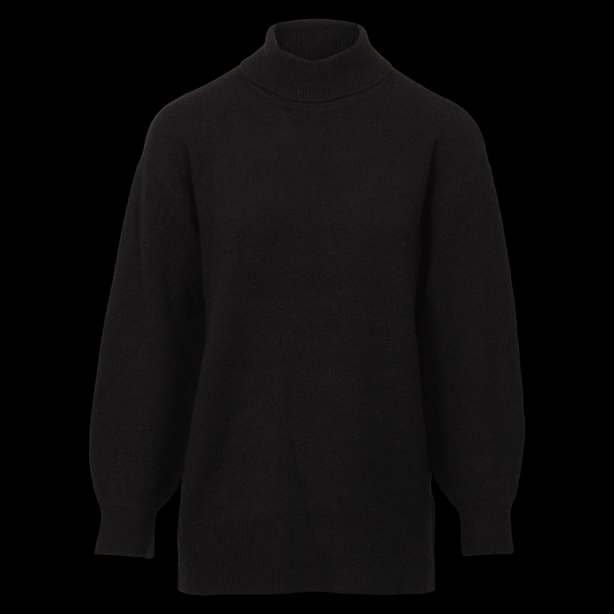 Steenholt Gora Dame Striktrøje - Black - 2XL