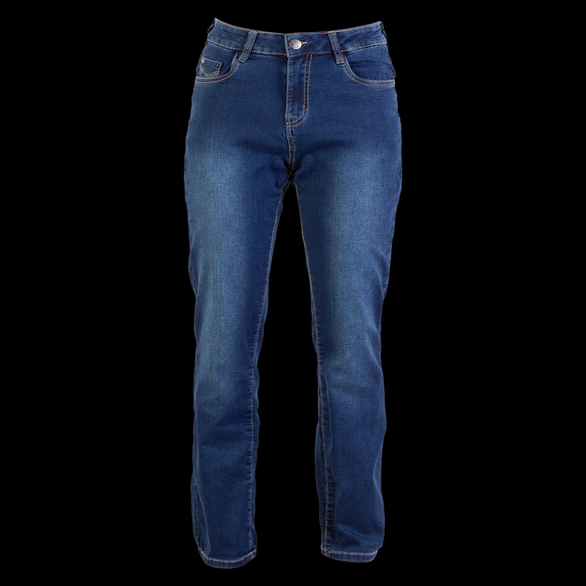 Steenholt Grace Dame Jeans m. stretch - Navy - 54/32