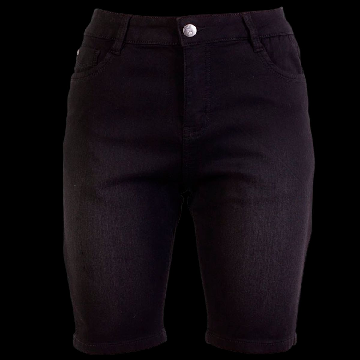 Steenholt Grace Dame Shorts - Black Denim - 44