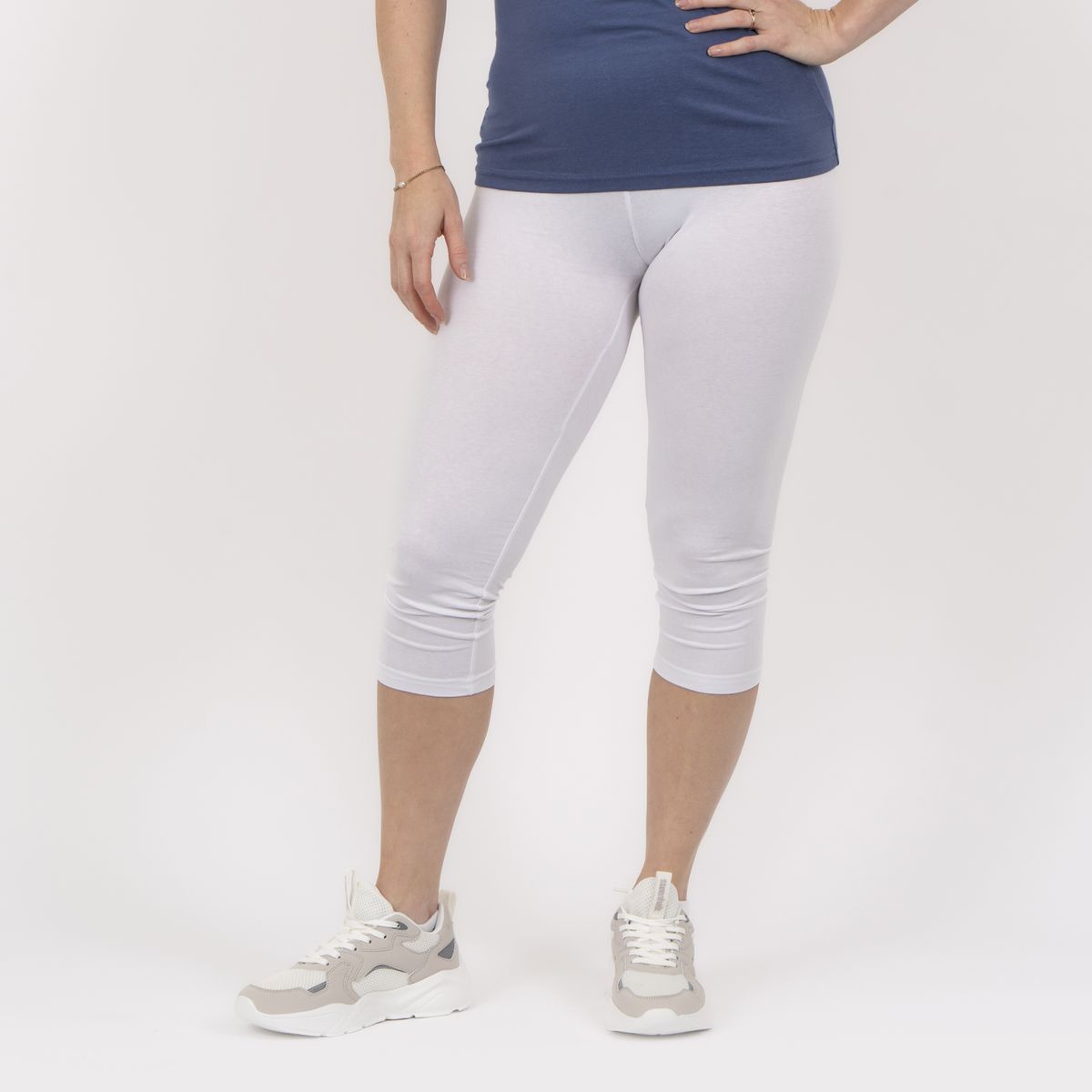 Steenholt Harmony Dame Leggings - White - 2XL