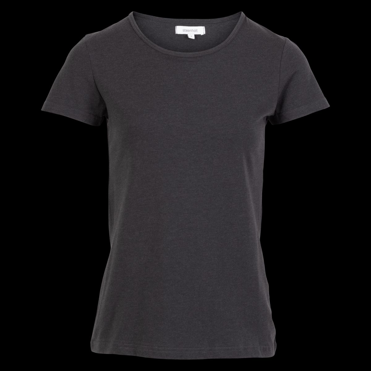 Steenholt Harmony Dame T-shirt - Dark Grey - 46