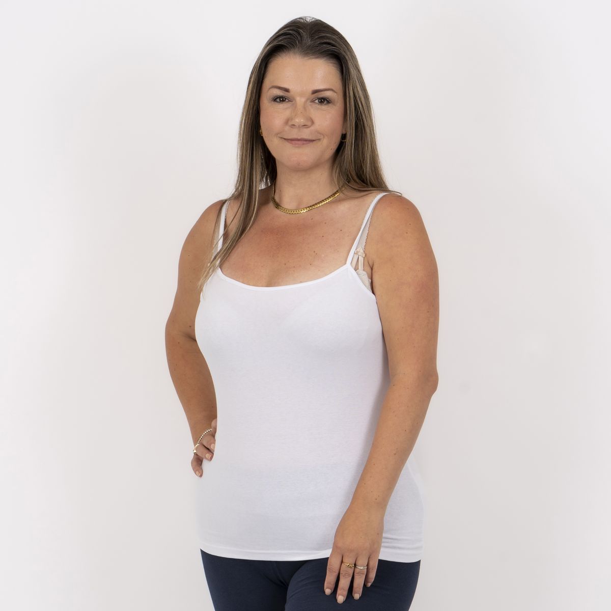 Steenholt Harmony Dame Top - White - 2XL