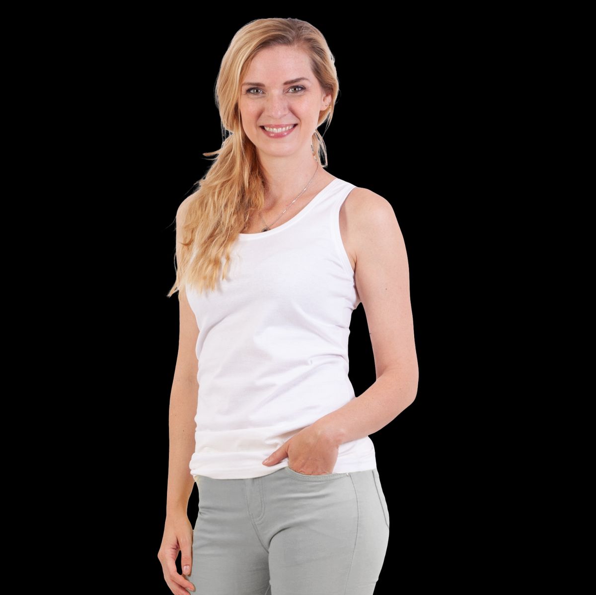 Steenholt Harmony Dame Top - White - M