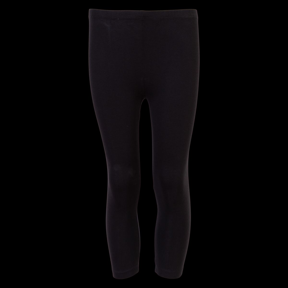 Steenholt Harmony Pige 3/4 leggings - Black - 110/116