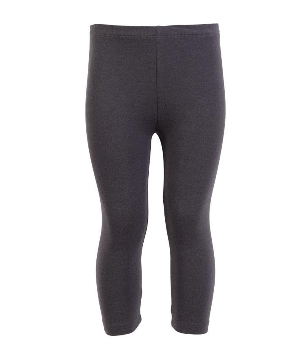 Steenholt Harmony Pige 3/4 leggings - Dark Grey - 110/116