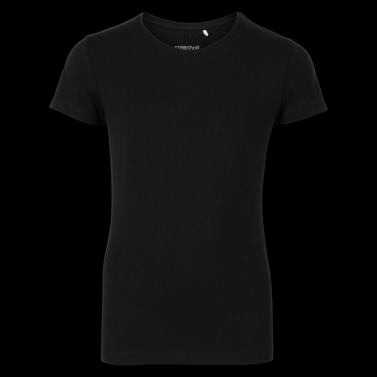 Steenholt Harmony Pige T-shirt - Black - 110/116