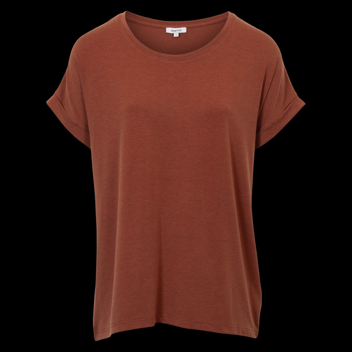 Steenholt Joan Dame T-shirt - Mocha Bisque - 46