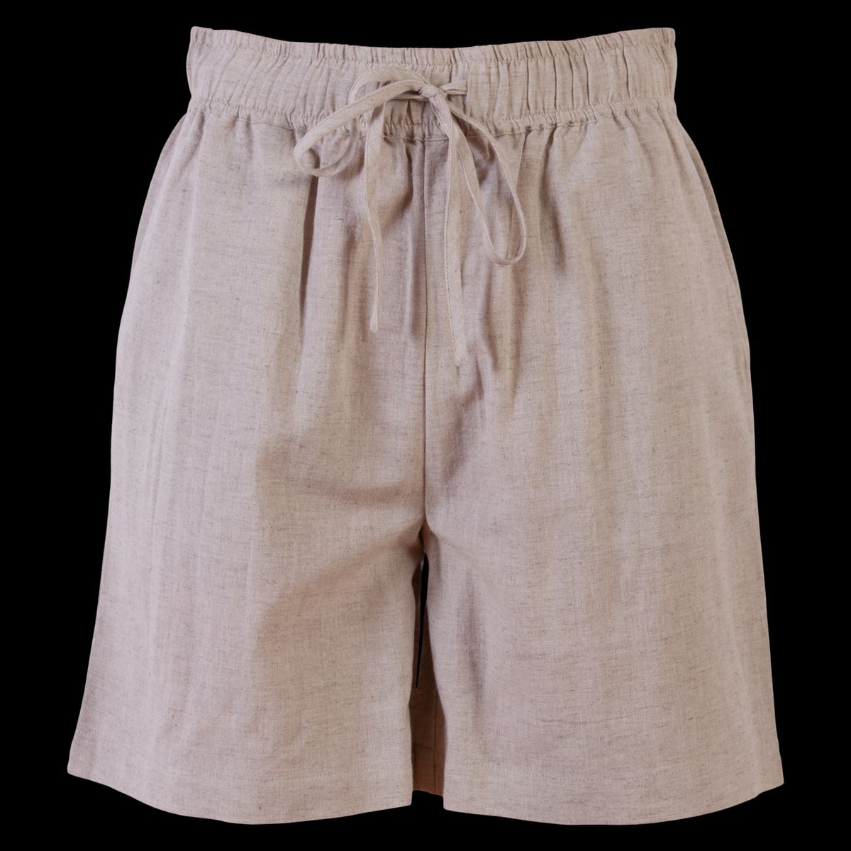 Steenholt Linett Dame Shorts i hørmix - Woody - XS