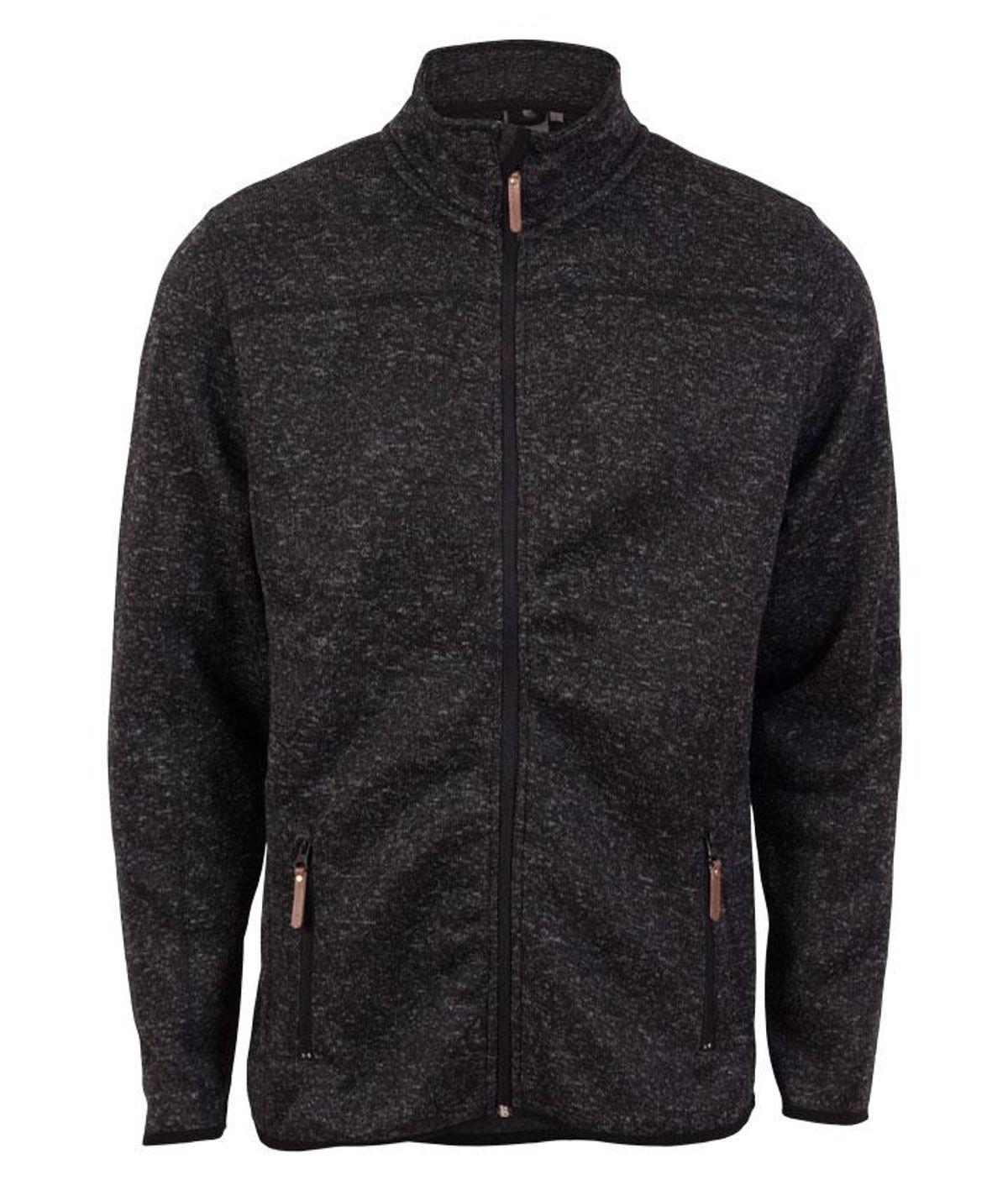 Steenholt Ocean Herre Fleecejakke - Dark Grey - L