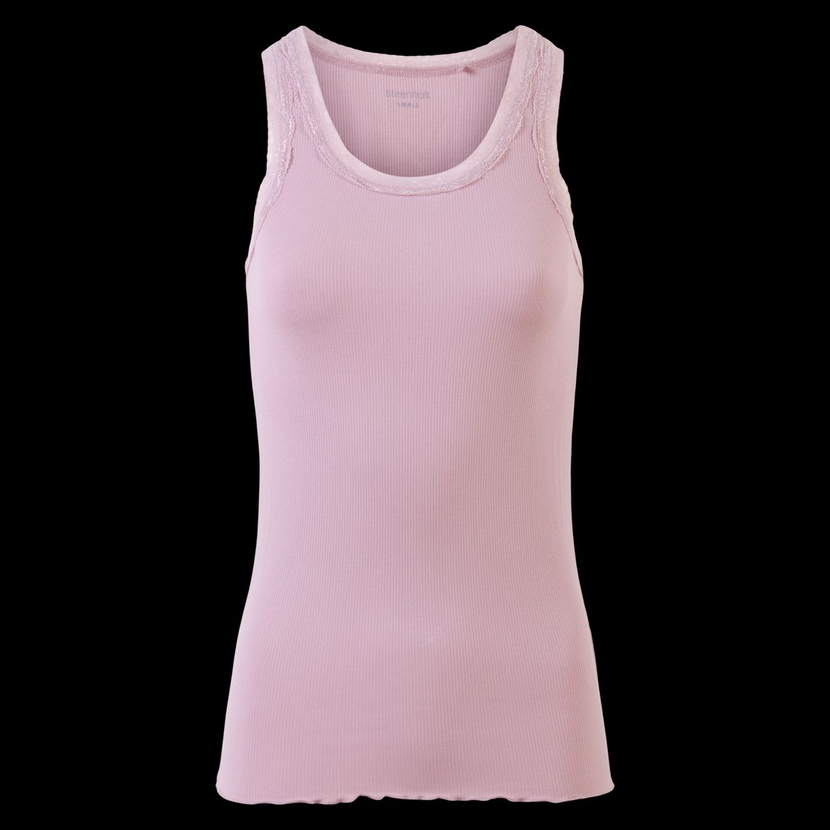 Steenholt Roselina Dame Top - Bleached Mauve - 44