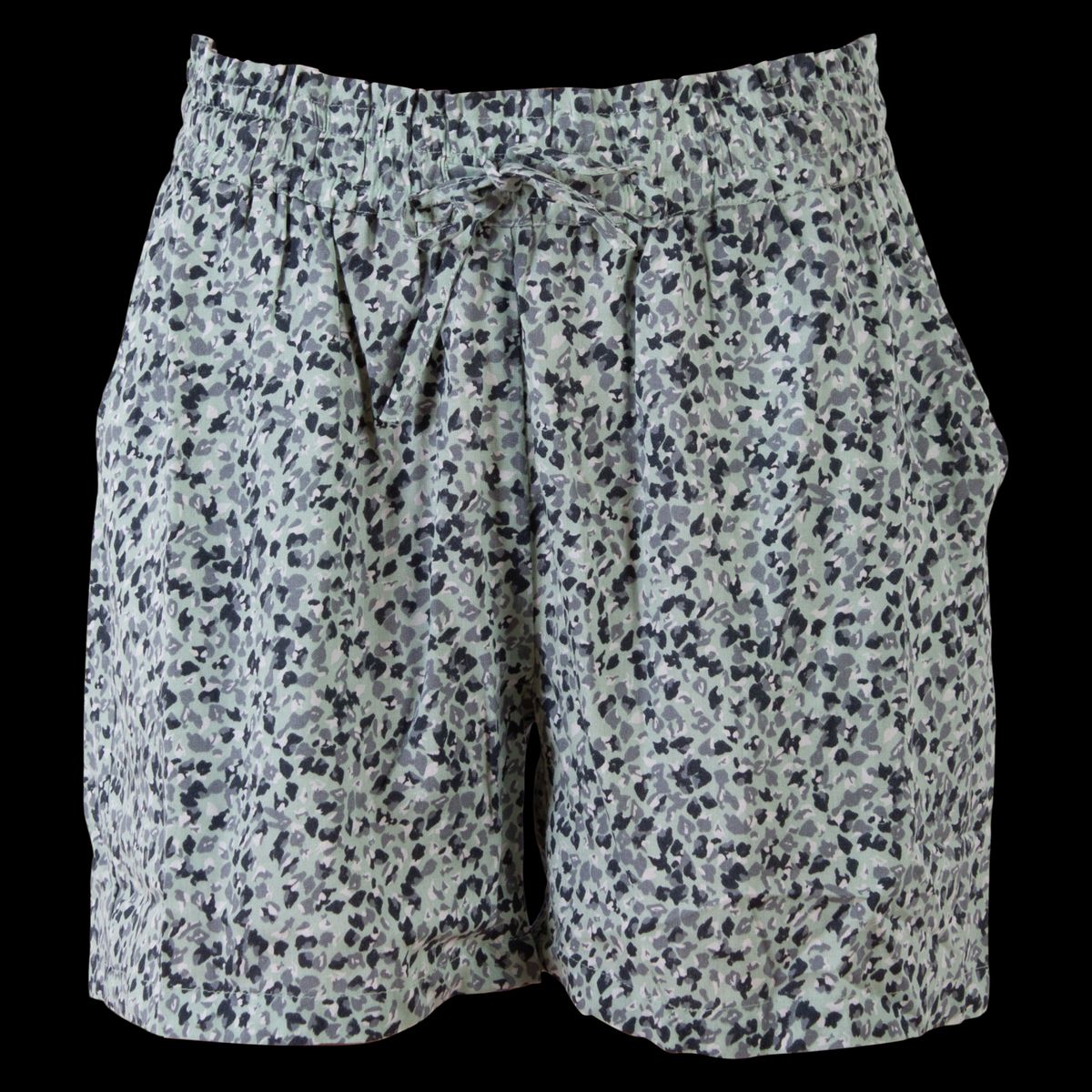 Steenholt Sofia Dame Shorts - Mint AOP - L