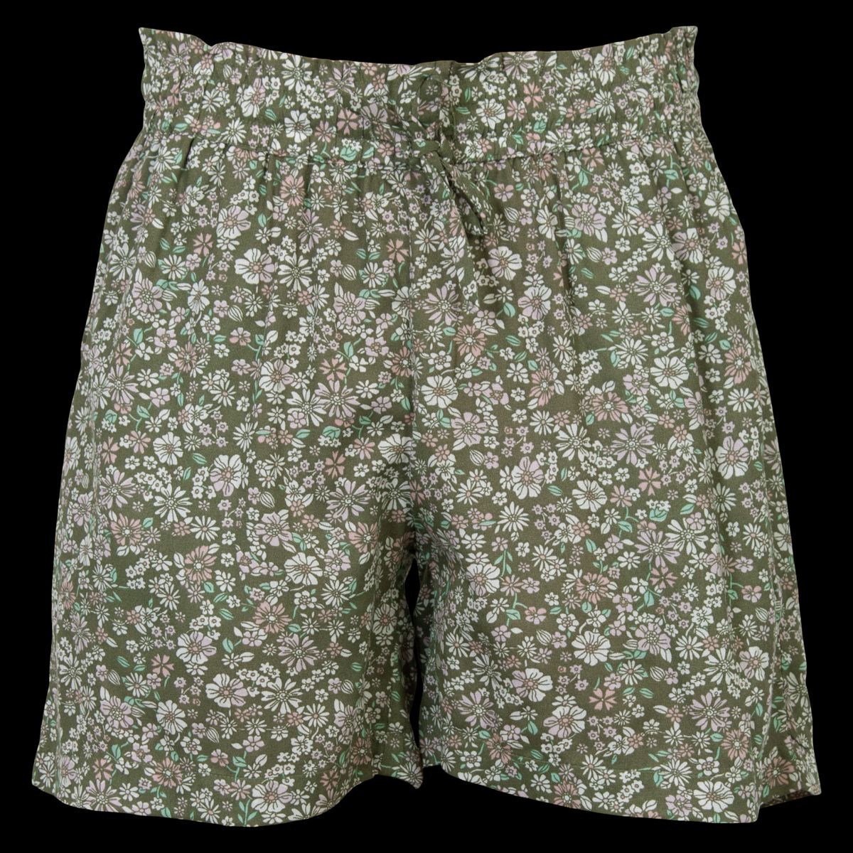 Steenholt Sofia Dame Shorts - Thyme AOP - L