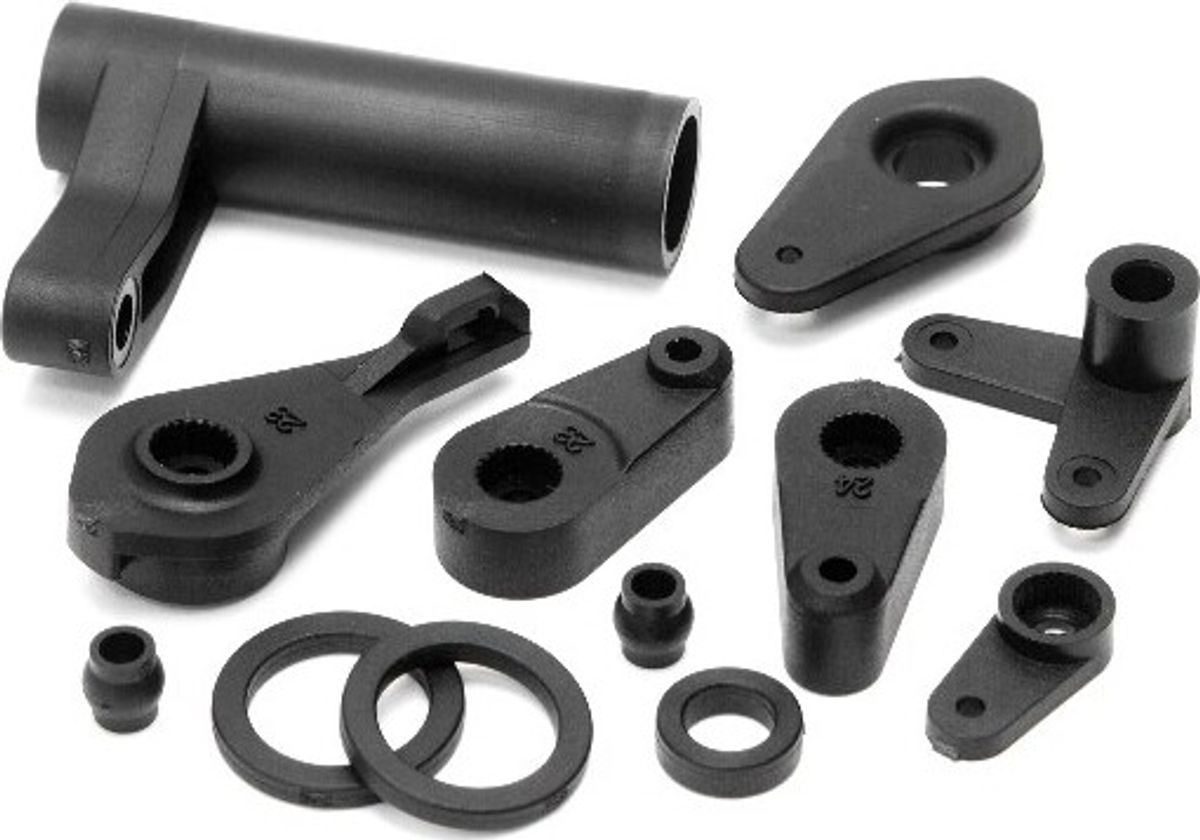 Steering Crank/servo Saver Set - Hp85058 - Hpi Racing