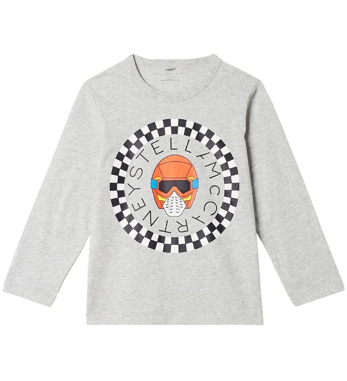 Stella McCartney Kids Bluse - Gråmeleret m. Logo