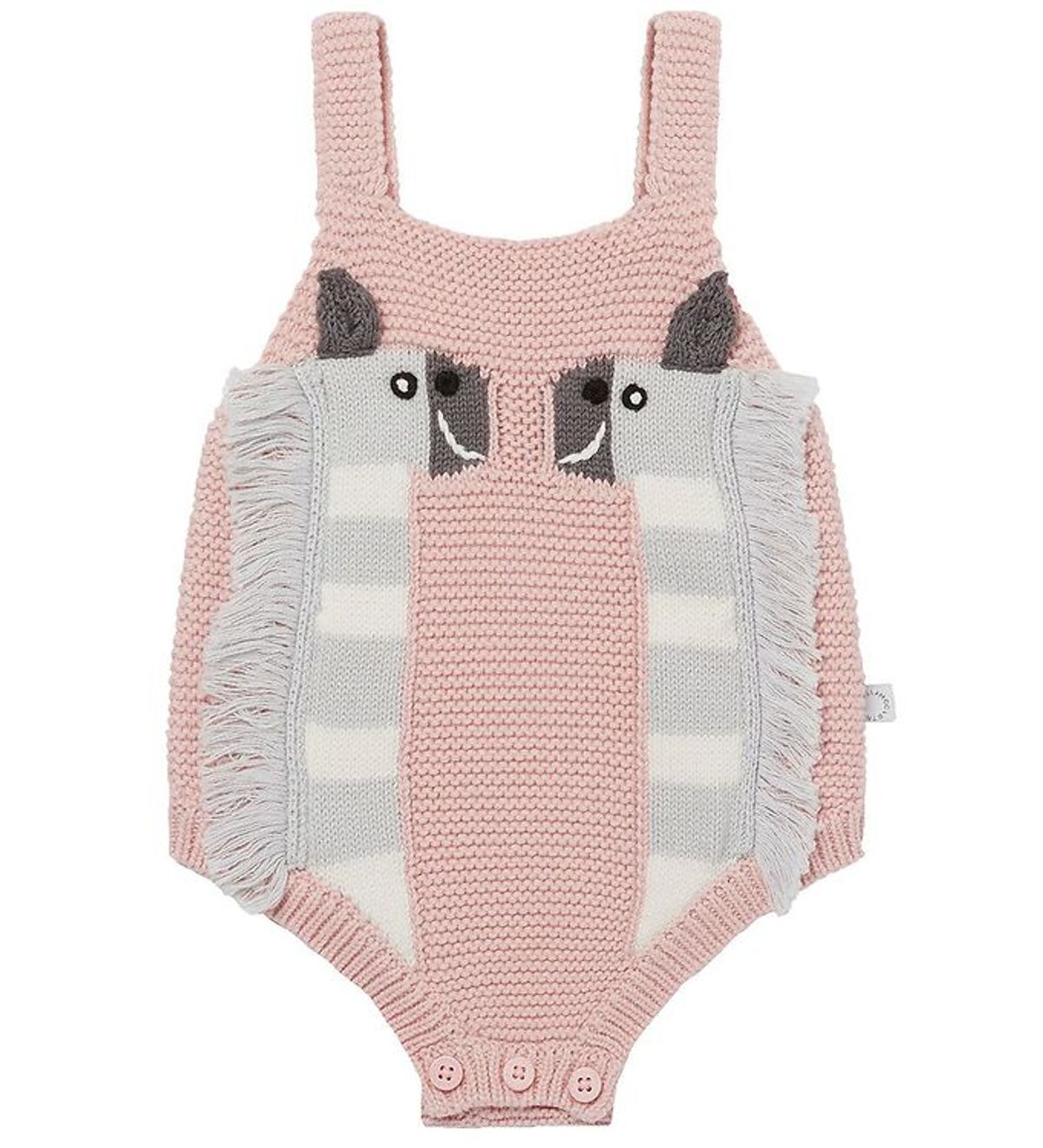 Stella McCartney Kids Body u/æ - Strik - Rosa m. Lamaer