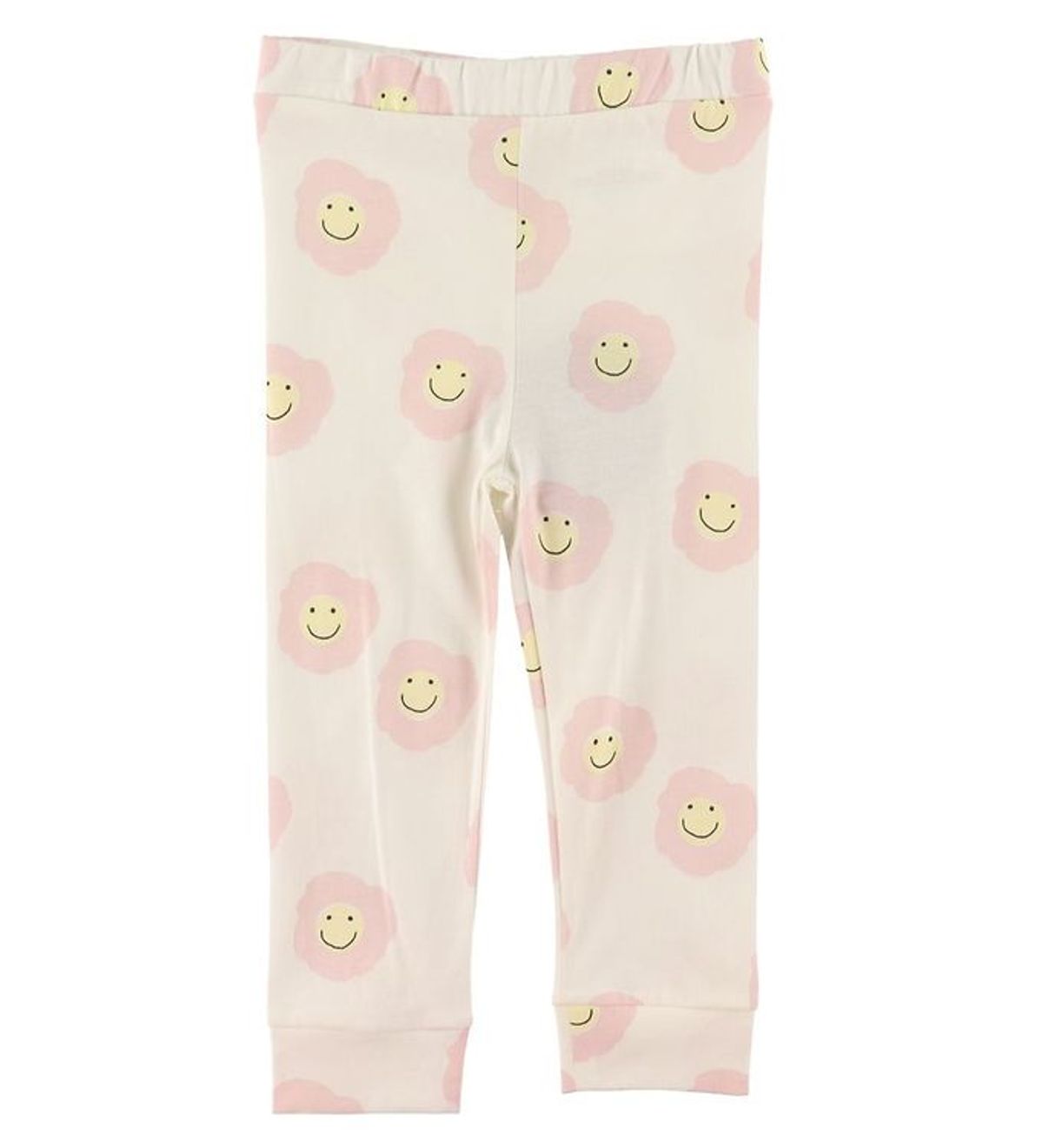 Stella McCartney Kids Leggings - Hvid/Rosa m. Blomster