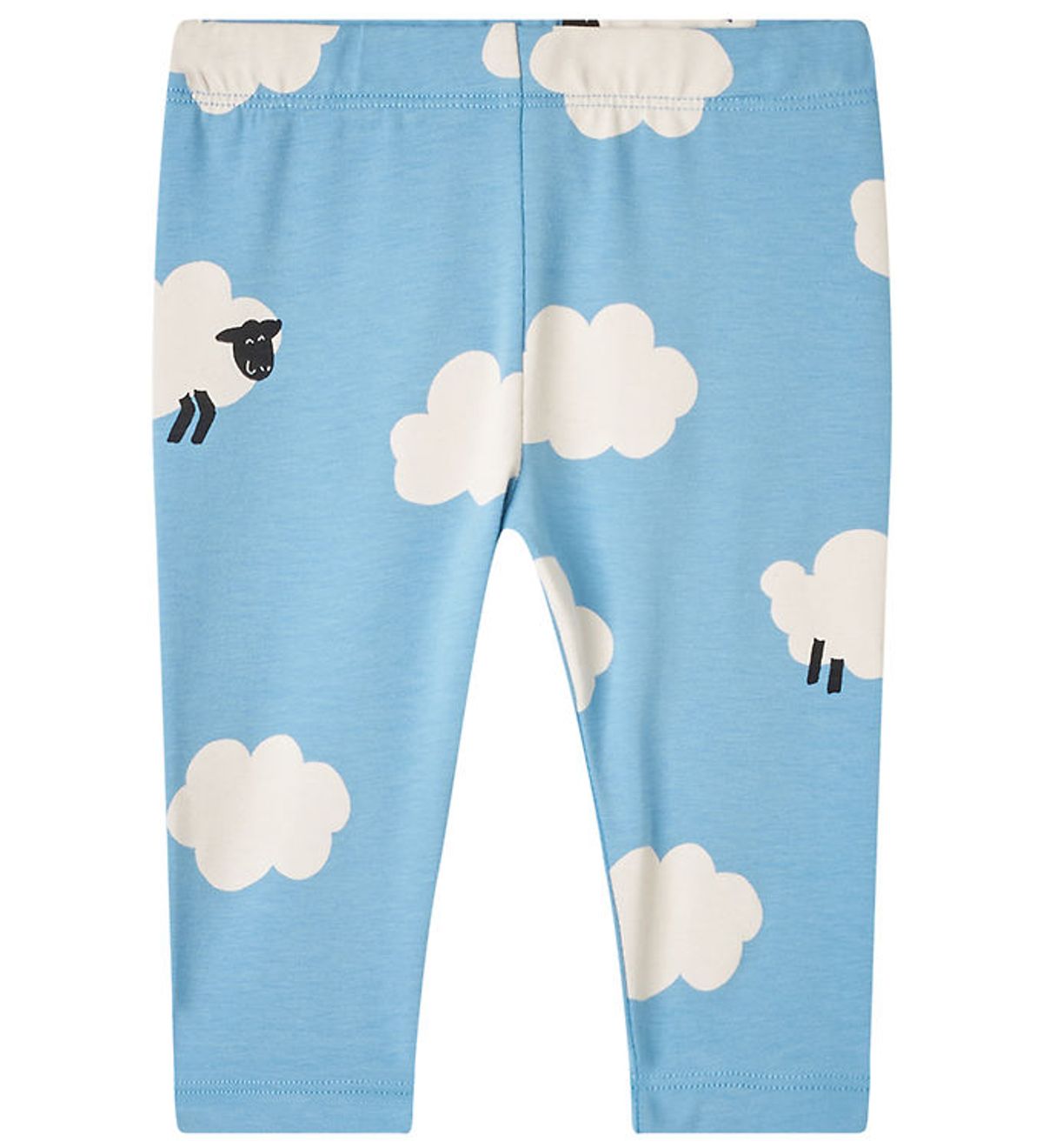 Stella McCartney Kids Leggings - Lyseblå/Hvid m. Skyer/Får