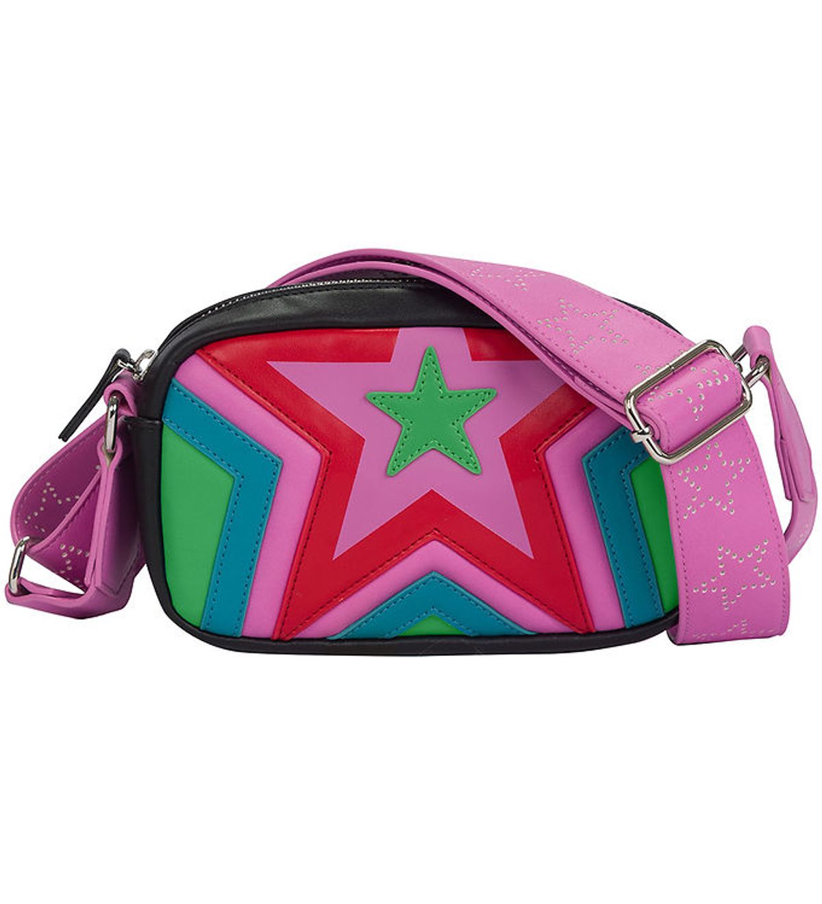 Stella McCartney Kids Skuldertaske - Sort/Multifarvet m. Stjerne