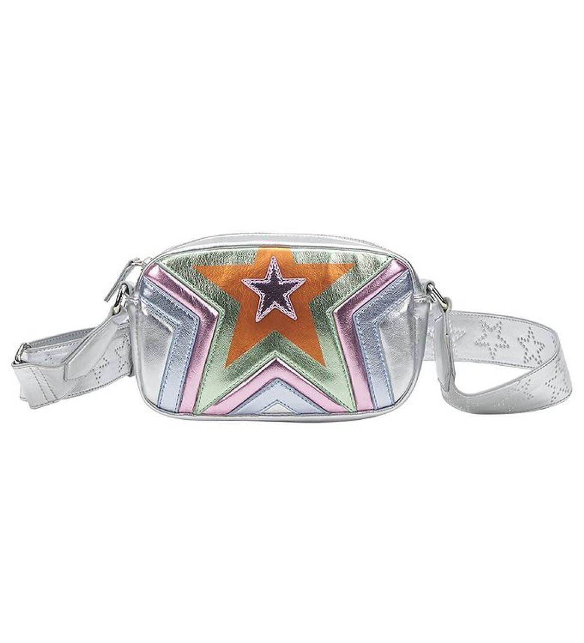 Stella McCartney Kids Skuldertaske - Sølv m. Stjerne