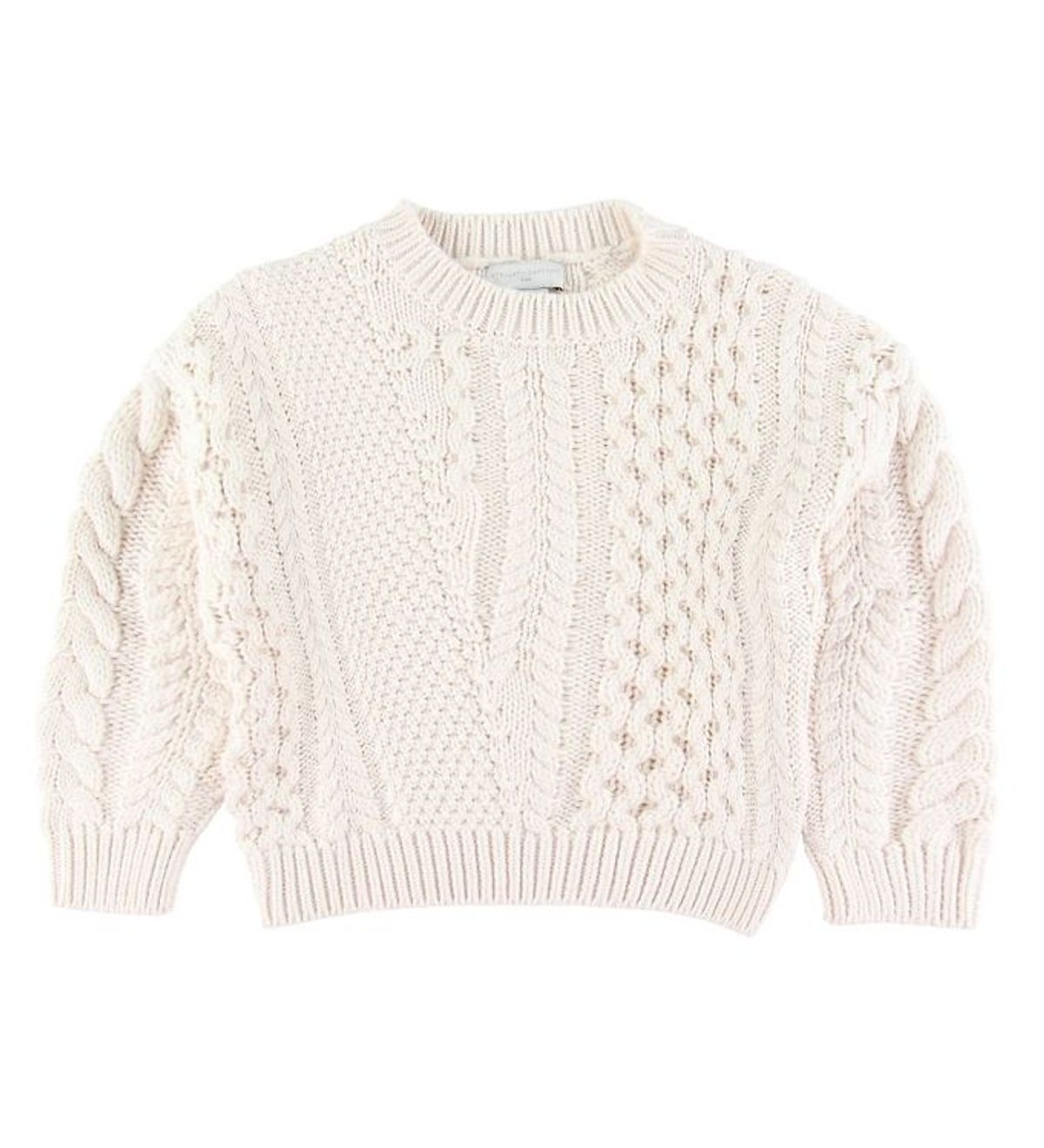 Stella McCartney Kids Striktrøje - Uld/Bomuld - Rosa