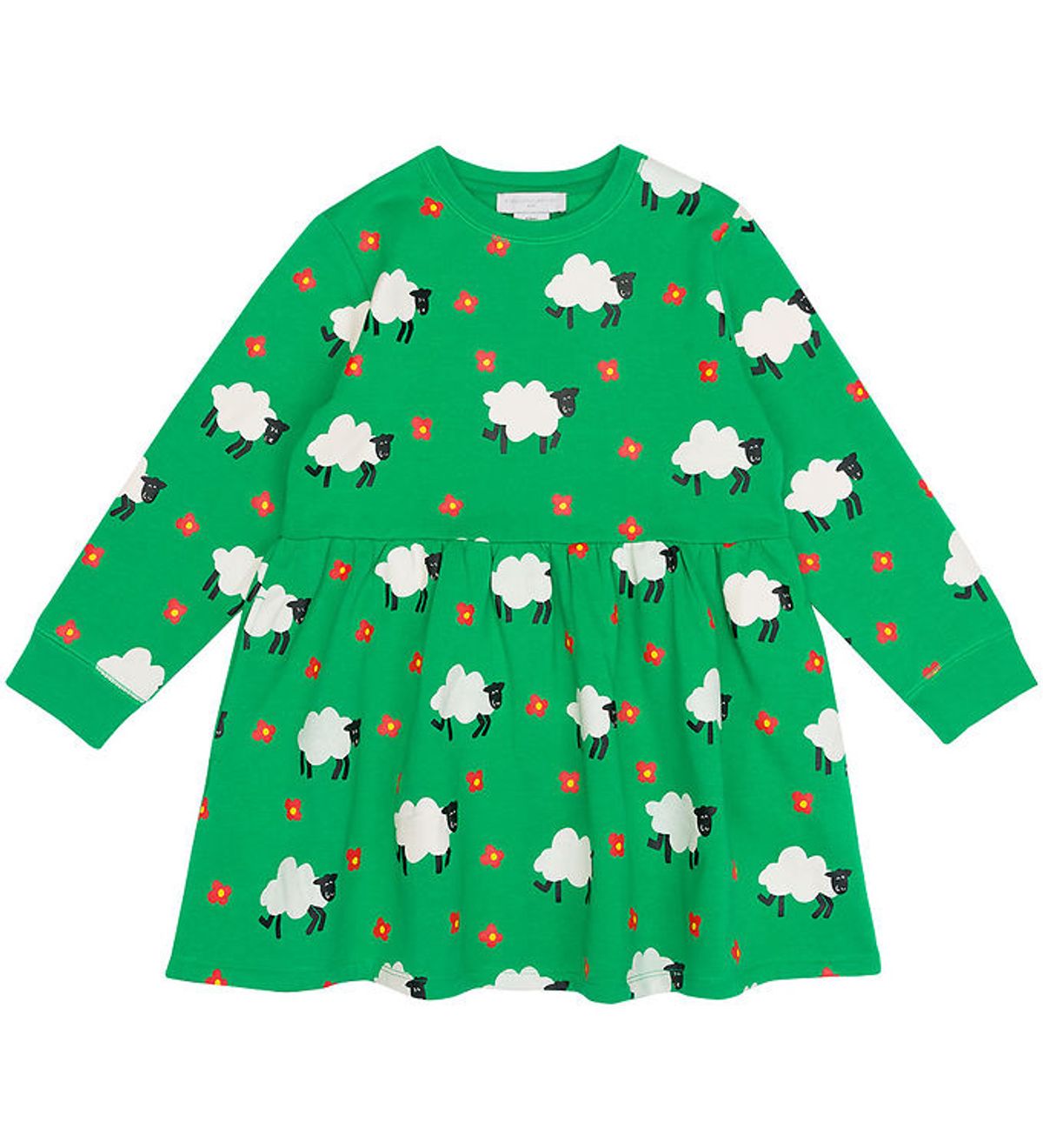 Stella McCartney Kids Sweatkole - Grøn m. Får