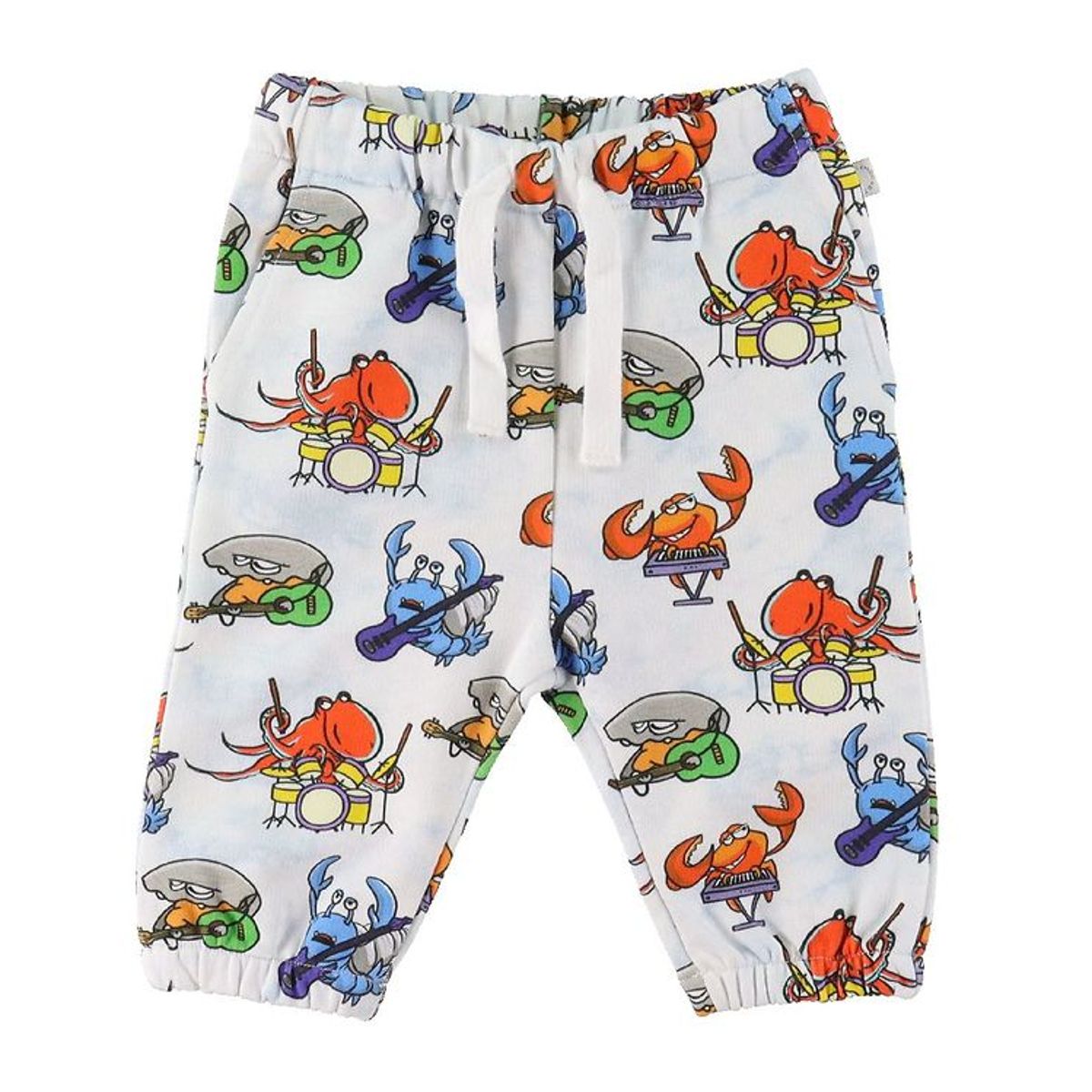 Stella McCartney Kids Sweatpants - Hvid m. Havprint