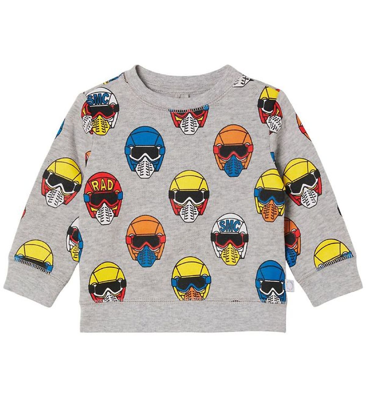 Stella McCartney Kids Sweatshirt - Gråmeleret m. Hjelme