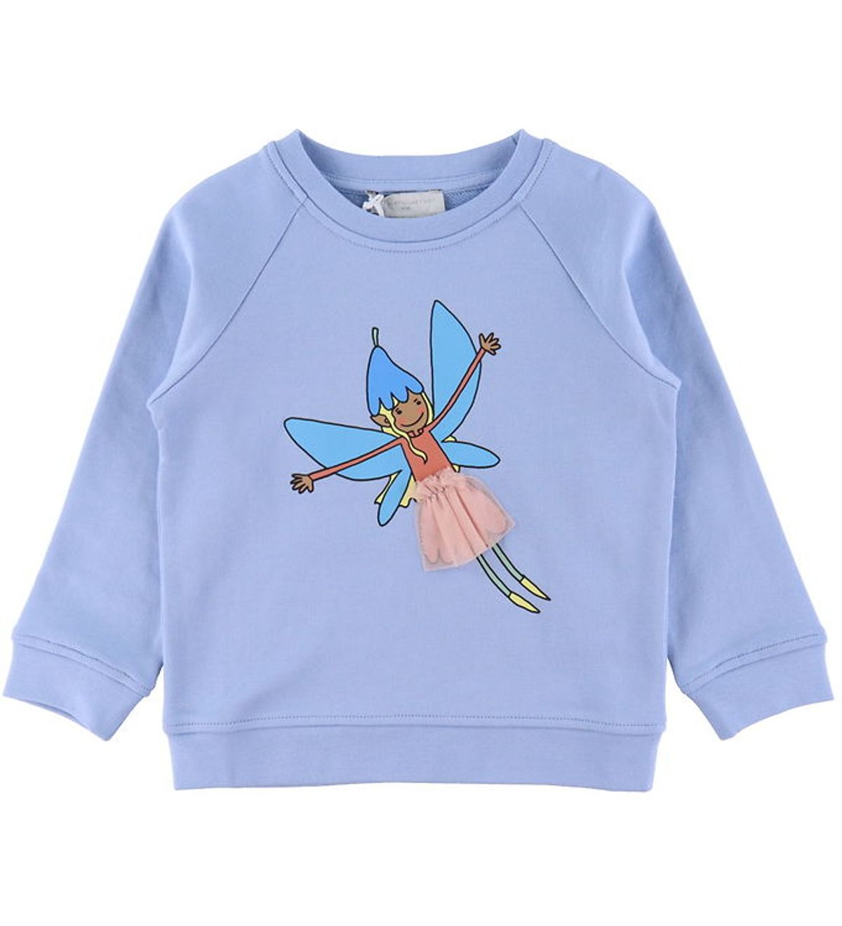 Stella McCartney Kids Sweatshirt - Lyseblå m. Fe