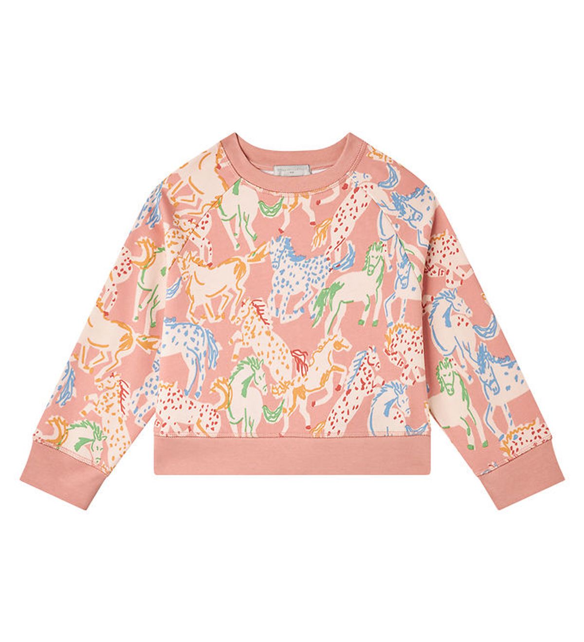 Stella McCartney Kids Sweatshirt - Rosa m. Heste