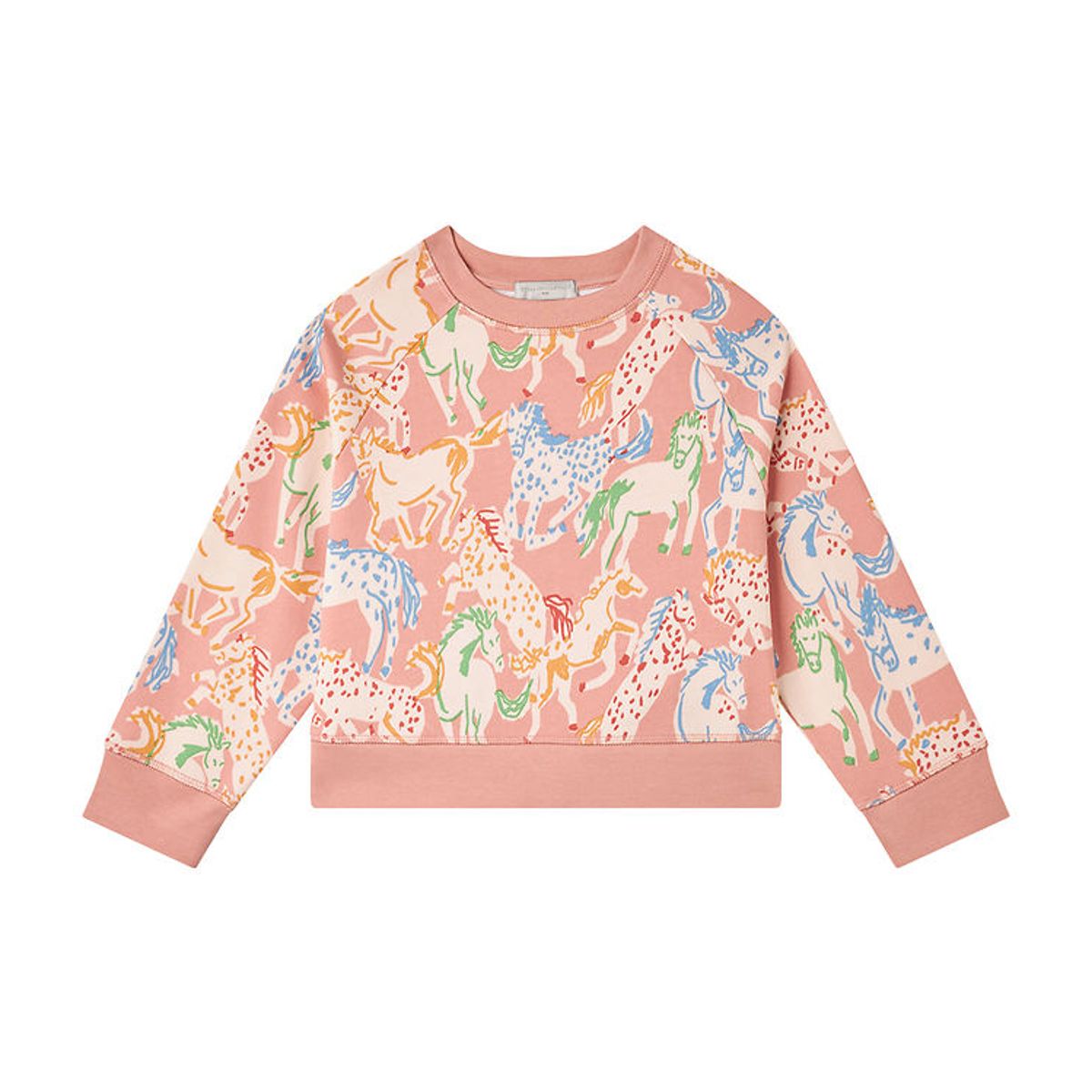 Stella McCartney Kids Sweatshirt - Rosa m. Heste