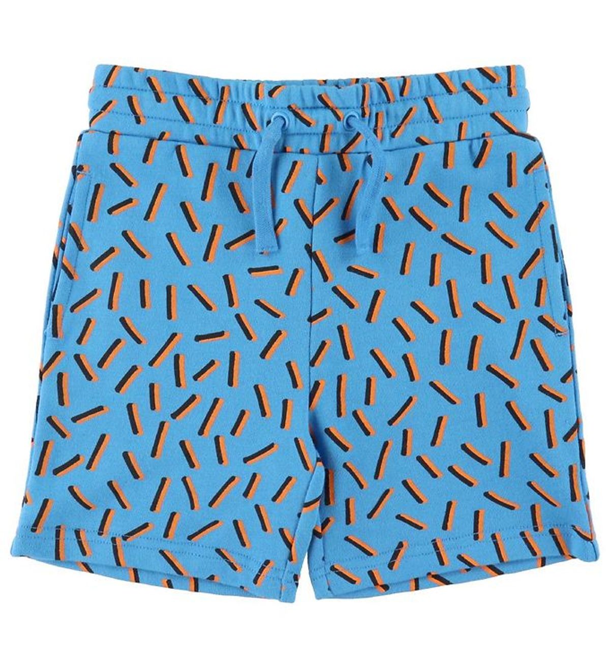 Stella McCartney Kids Sweatshorts - Blå m. Orange