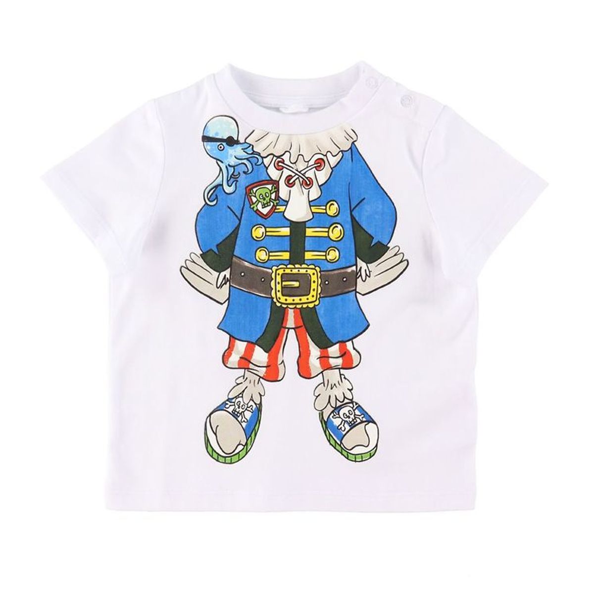 Stella McCartney Kids T-shirt - Hvid m. Pirat