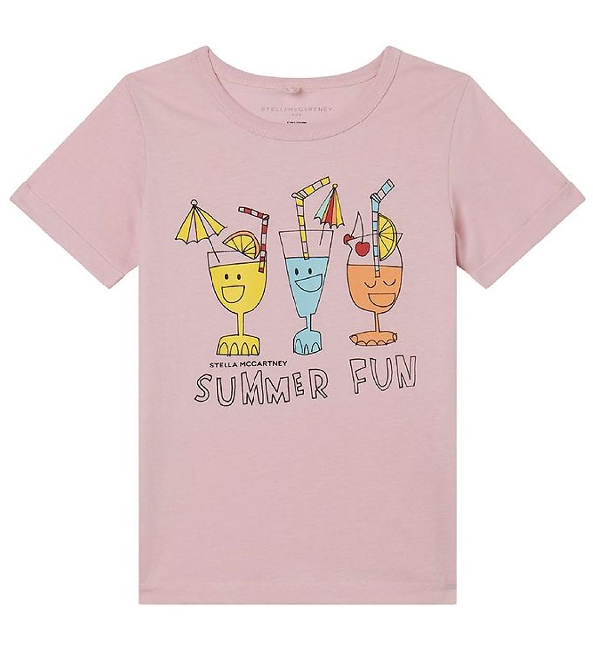 Stella McCartney Kids T-shirt - Rosa m. Drinks